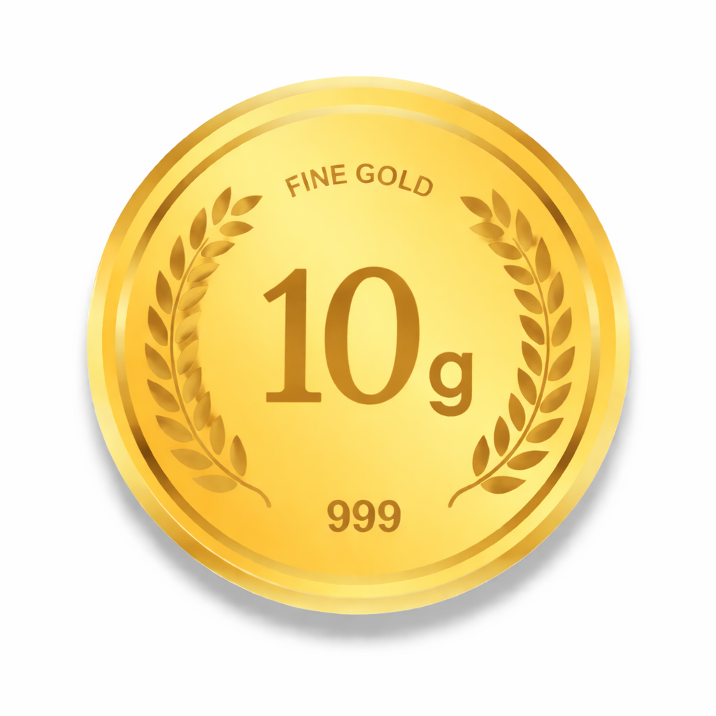 10 Gram 24K Gold Coin